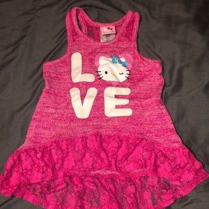 Pink Hello Kitty tank